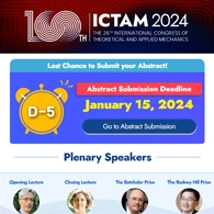 ICTAM2024 14차 뉴스레터